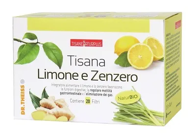 Naturplus Tisana Limone/zenzero 20 Filtri