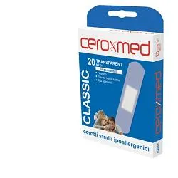 CEROXMED CLASSIC TRASPARENTI 20 CEROTTI MEDI