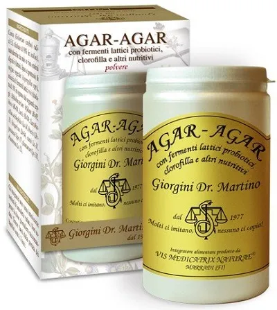 AGAR AGAR CON FERMENTI LATTICI CLOROFILLA 150 G