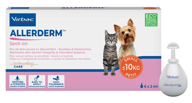 Allerderm Spot On Cani Inferiori A 10 Kg 6 Pipette 2 Ml