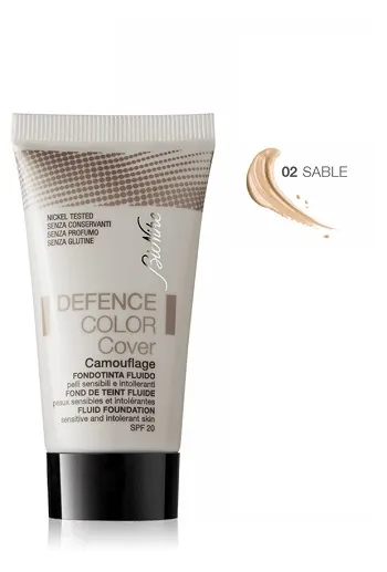 Defence Color Cover Fondotinta Fluido 02 Sable 30 Ml