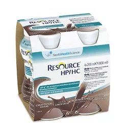 Resource Hp/hc Cioccolato 4 Bottiglie 200 Ml