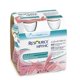 Resource Hp/hc Fragola 4 Bottiglie 200 Ml