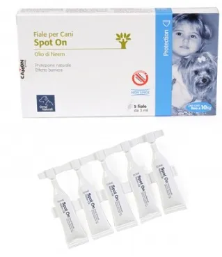 Protection Spoton Cane 0-10 Kg 5 X 3 Ml