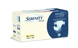 Pannolone Incontinenza Serenity Innofit Premium Classic Extra Taglia Media 30 Pezzi Serenity