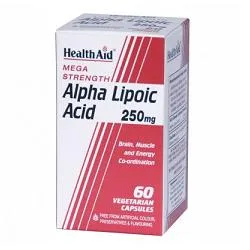 Acido Alfa Lipoico Alpha Lipoic Acid 60cps