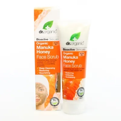 Dr Organic Manuka Honey Face Scrub 125 Ml