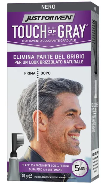 Just For Men Touch Of Gray Nero 40 G