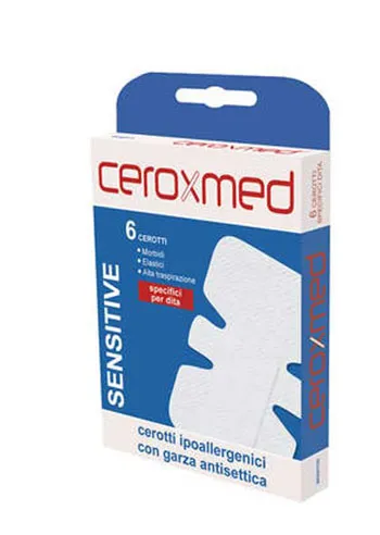 Cerotto Ceroxmed Sensitive Flex Specifico Dita 6 Pezzi