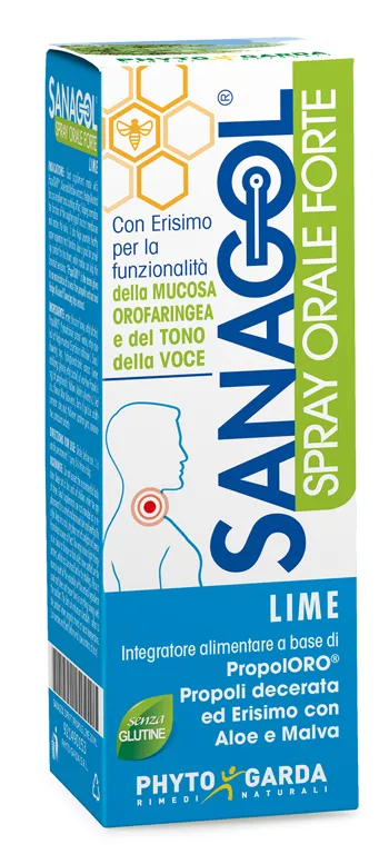 Sanagol Spray Forte Propoli Lime 20 Ml