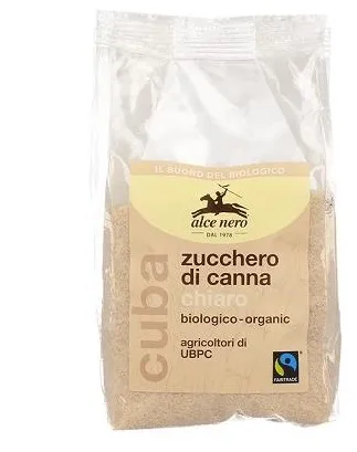 Zucchero Di Canna Chiaro Bio Cuba Fairtrade 500 G