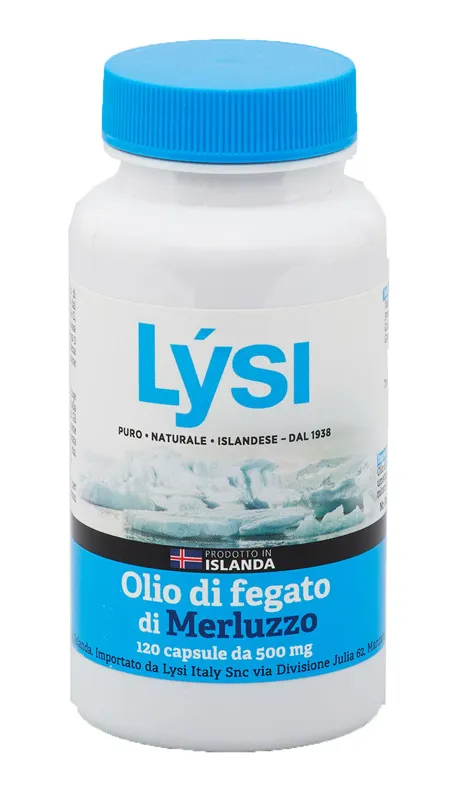 OLIO FEGATO MERLUZZO 120 CAPSULE LYSI