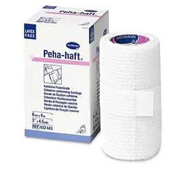 PEHA-HAFT BENDA ELASTICA AUTOADESIVA DI FISSAGGIO ESTENSIBILITA' 100% CM 12 X 4 MT 1 PEZZO