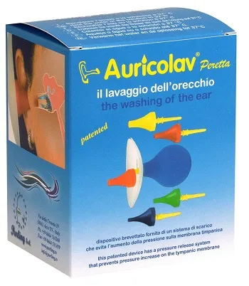 PERETTA AURICOLAV PER LAVAGGIO AURICOLARE