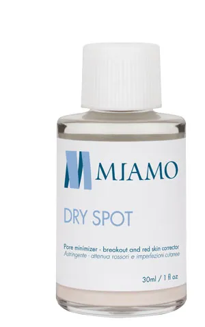 MIAMO ACNEVER DRY SPOT 30 ML ASTRINGENTE ATTENUA ROSSORI E IMPERFEZIONI CUTANEE