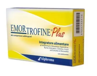 EMORTROFINE PLUS 40 COMPRESSE