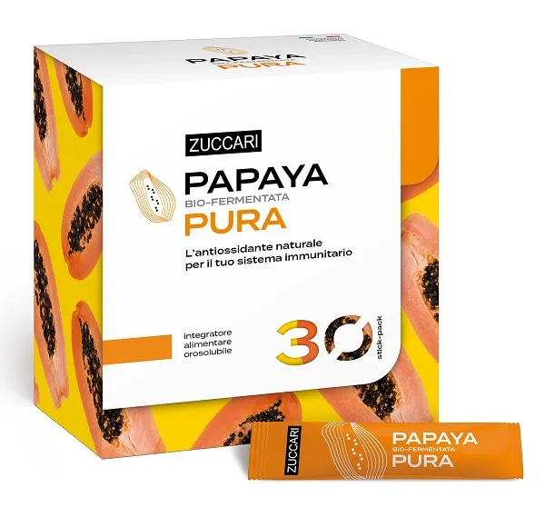 Zuccari Papaya Pura Bio Fermentata 30 Bustine