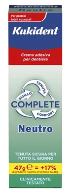 KUKIDENT NEUTRO COMPLETE CREMA ADESIVA PER PROTESI DENTARIE 47 G