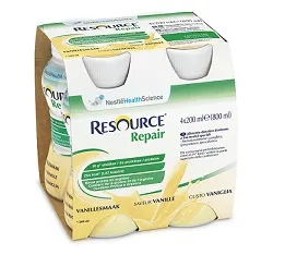 Resource Repair Vaniglia 4 Bottiglie 200 Ml