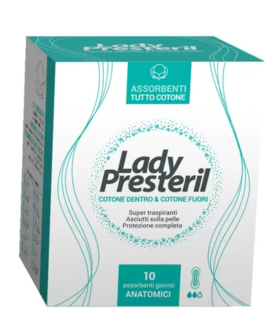 Lady Presteril Anatomico Pocket 10 Pezzi