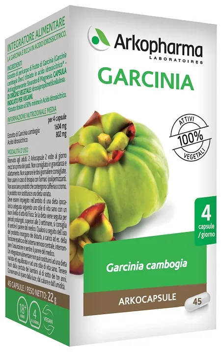 Arkocapsule Linea Controllo Del Peso Garcinia Cambogia Integratore 45 Capsule