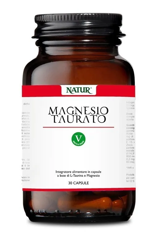 Magnesio Taurato 30 Capsule Vegetali