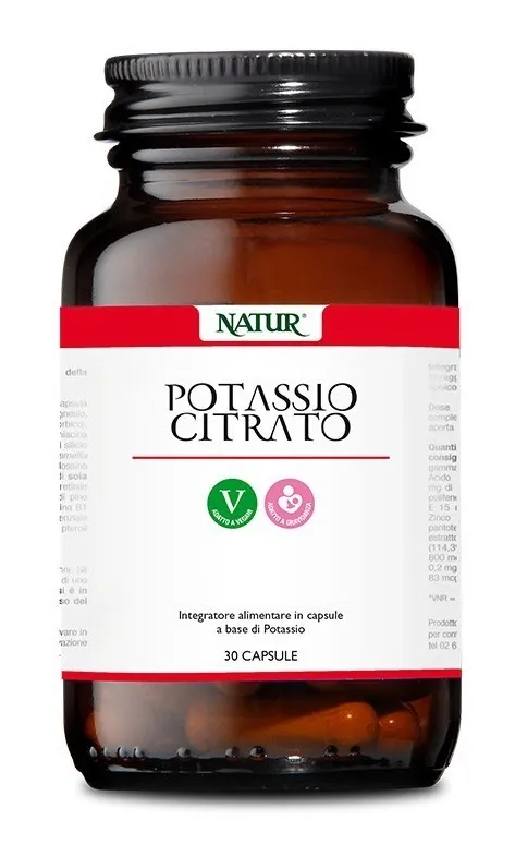 POTASSIO CITRATO 30 CAPSULE VEGETALI