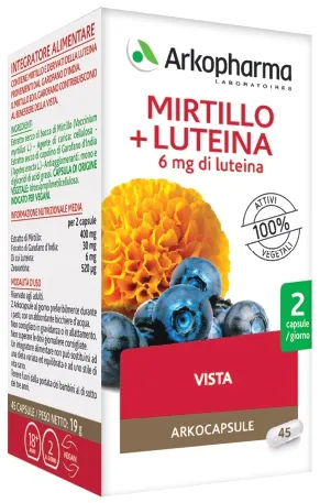 MIRTILLO + LUTEINA 45ARKOCAPSULE