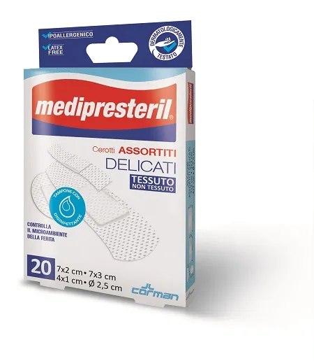 Cerotto Medipresteril Sensimed Grandi Delicati 7x3 20 Pezzi