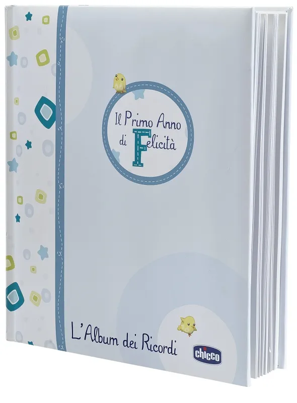 CHICCO LIBRO RICORDI AZZURRO