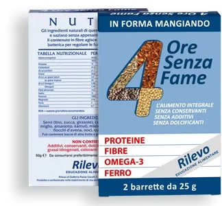 4 ORE SENZA FAME 2 BARRETTE 25 G