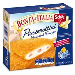 Schar Surgelati Panzerottini Prosciutto & Formaggio Bonta' D'italia 4 X 52,5 G