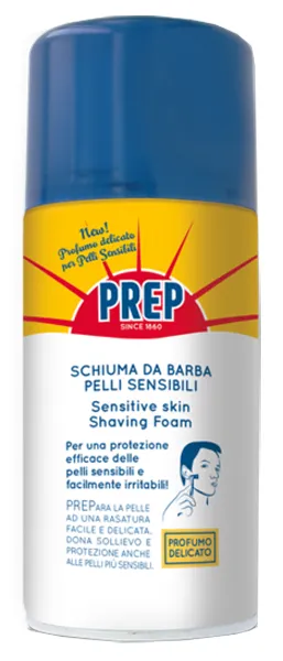 Prep Schiuma Barba Pelle Sensibile 300 Ml