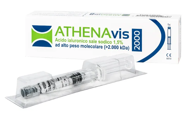 SIRINGA INTRA-ARTICOLARE ATHENAVIS 2000 ACIDO IALURONICO 1,5% 30MG 2 ML