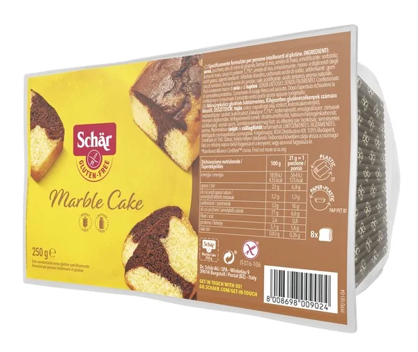 SCHAR MARBLE CAKE 250 G