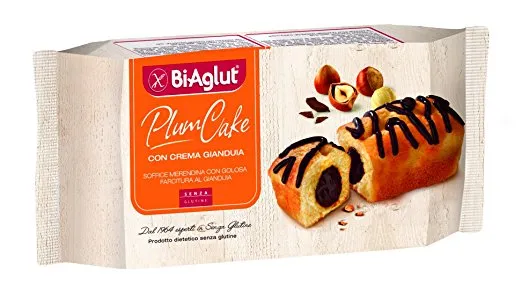 BIAGLUT SFORNAGUSTO PLUMCAKE AL GIANDUIA 4 X 45 G