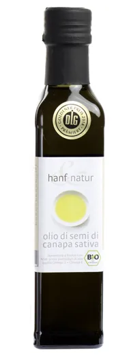 Hanf&natur Canapa Olio Di Semi Bio 250 Ml