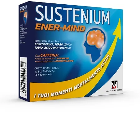 Sustenium Energy Mind 12 Bustine