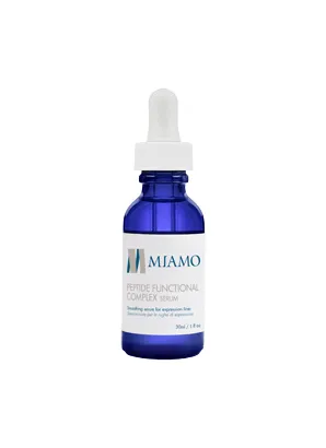 MIAMO LONGEVITY PLUS PEPTIDE FUNCTIONAL COMPLEX SERUM 30 ML SIERO TENSORE PER LE RUGHE DI ESPRESSIONE