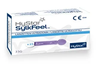 LANCETTE PUNGIDITO MYSTAR SYLKFEEL LANCETS 50 PEZZI 33 GAUGE