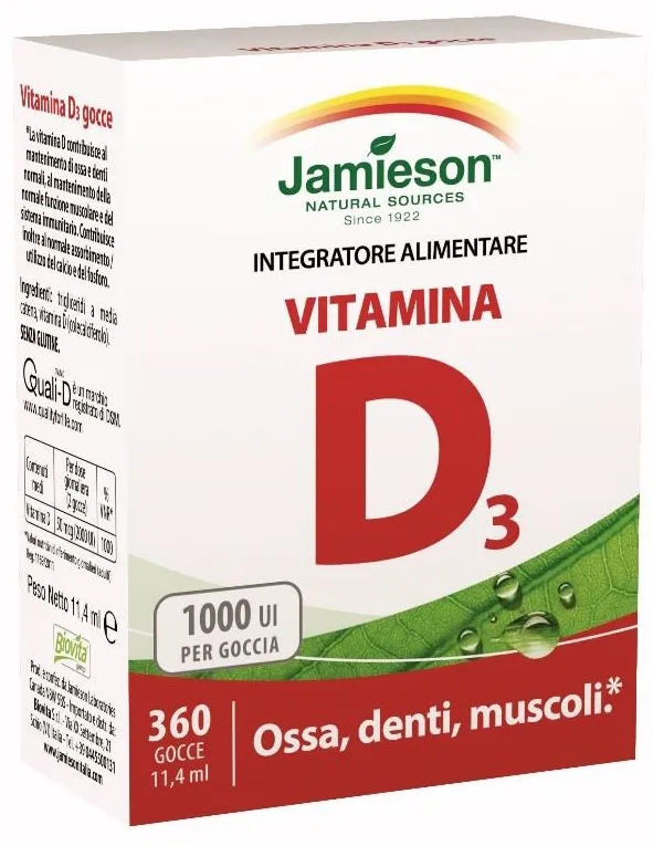 Jamieson Vitamina D Gocce 11,4 Ml