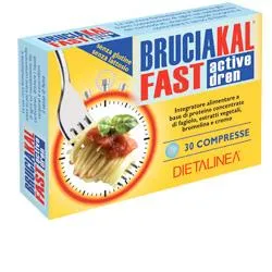 BRUCIAKAL FAST ACTIVE DREN 30 COMPRESSE DIETALINEA