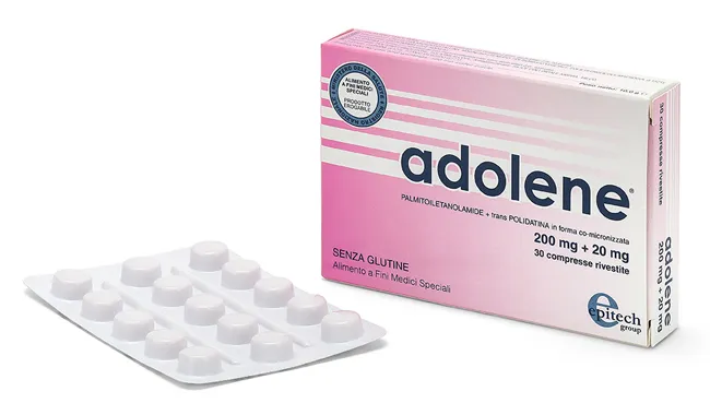 Adolene 200mg+20mg 30 Compresse