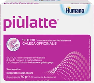 PIULATTE HUMANA 14 BUSTE