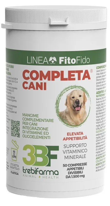 COMPLETA CANI 50 COMPRESSE BARATTOLO 75 G