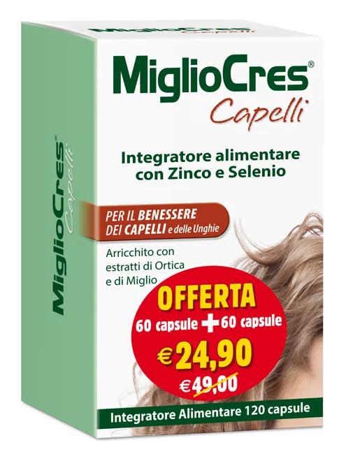 Migliocres 60+60 Capsule 60 G Promozione