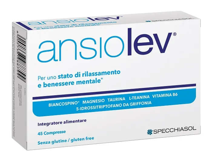 Specchiasol Ansiolev Integratore Calma E Serenità 45 Compresse