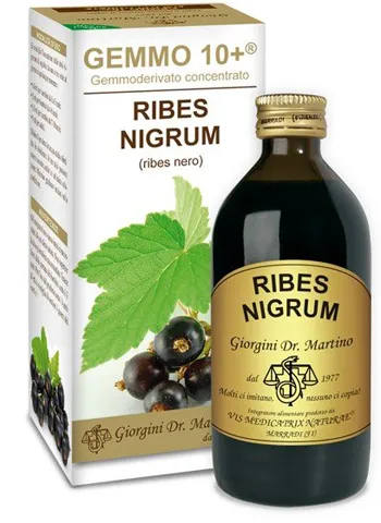 RIBES NERO 200 ML LIQUIDO ANALCOOLICO GEMMO 10+