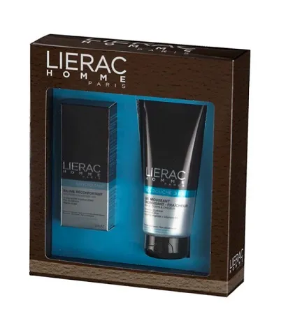 LIERAC HOMME COFANETTO DI NATALE ULTRA HYDRATANTE 50 ML GEL DOCCIA 200 ML IN OMAGGIO