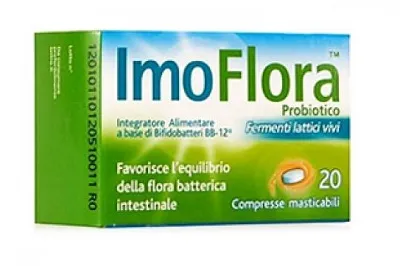 IMOFLORA 20 COMPRESSE MASTICABILI